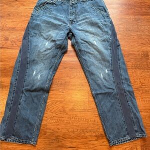 Nike Air Jordan 20th Anniversary 38x34 blue denim jeans